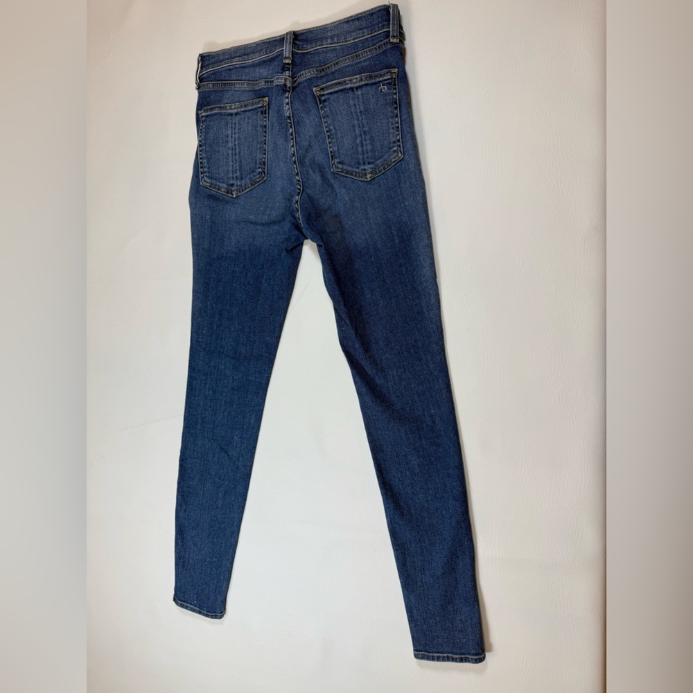 rag & bone /JEAN Yuki Bond Bar Skinny Front Slit Split Hem Jeans Wmns 28 (bin K) - Picture 2 of 12